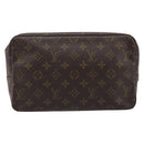 LOUIS VUITTON Monogram Trousse Toilette 28 Clutch Bag M47522 LV Auth 214664-3