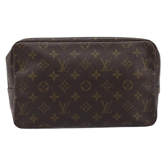 LOUIS VUITTON Monogram Trousse Toilette 28 Clutch Bag M47522 LV Auth 214664