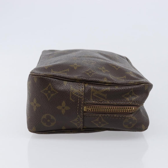 LOUIS VUITTON Monogram Trousse Toilette 28 Clutch Bag M47522 LV Auth 214664