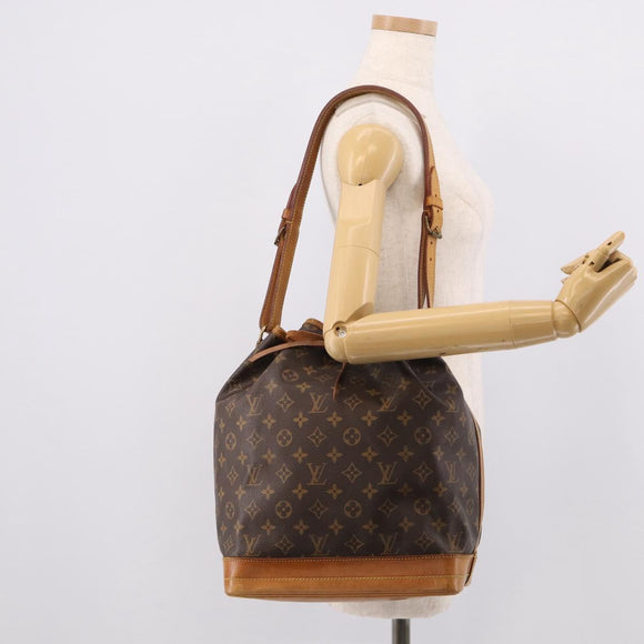 LOUIS VUITTON Monogram Noe Shoulder Bag M42224 LV Auth 214665