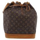 LOUIS VUITTON Monogram Noe Shoulder Bag M42224 LV Auth 214665-2