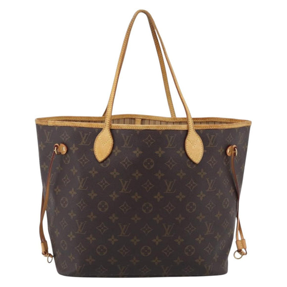 LOUIS VUITTON Monogram Neverfull MM Tote Bag M40156 LV Auth 214673