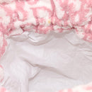 Christian Dior Trotter Pouch Pile Pink White Auth 214674A-20