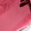 FENDI Zucchino Canvas Hand Bag Red Gold Auth 214677V-20