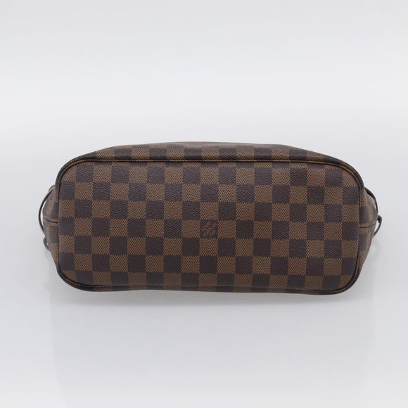 LOUIS VUITTON Damier Ebene Neverfull PM Tote Bag N51109 LV Auth 214678