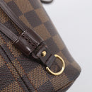 LOUIS VUITTON Damier Ebene Neverfull PM Tote Bag N51109 LV Auth 214678-17