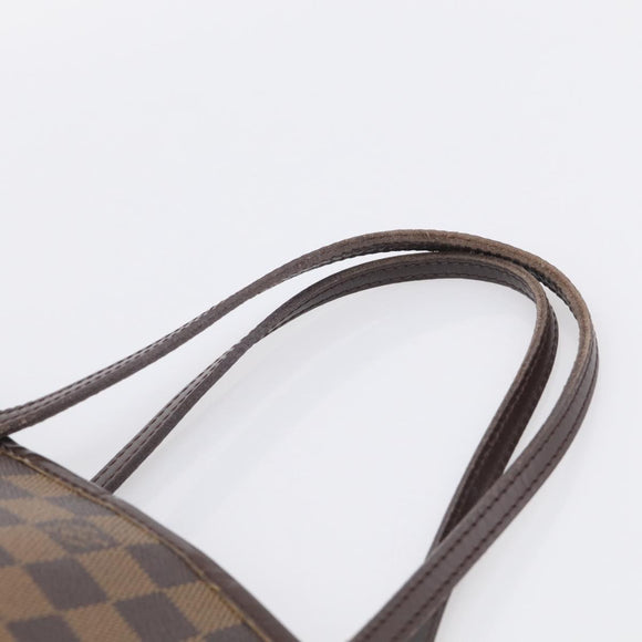 LOUIS VUITTON Damier Ebene Neverfull PM Tote Bag N51109 LV Auth 214678