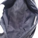 PRADA Accessory Pouch Nylon Black Silver Auth 214679V-18