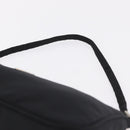 PRADA Accessory Pouch Nylon Black Silver Auth 214679V-8