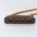 LOUIS VUITTON Monogram Perfo Pochette Accessoires Orange M95185 LV Auth 214683V-11