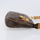 LOUIS VUITTON Monogram Perfo Pochette Accessoires Orange M95185 LV Auth 214683V-4