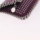 Stella McCartney Falabella Chain Shoulder Pouch Polyester Purple Auth 214701A-10