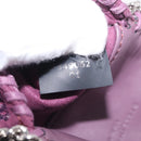 Stella McCartney Falabella Chain Shoulder Pouch Polyester Purple Auth 214701A-21
