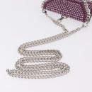Stella McCartney Falabella Chain Shoulder Pouch Polyester Purple Auth 214701A-7