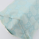 GUCCI GG Canvas Pouch Light Blue 039 1118 Auth 214703-11