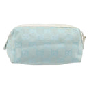 GUCCI GG Canvas Pouch Light Blue 039 1118 Auth 214703-3