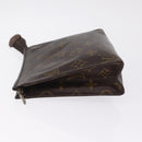 LOUIS VUITTON Monogram Poche Toilette 19 Pouch M47544 LV Auth 214707-5