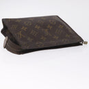 LOUIS VUITTON Monogram Poche Toilette 19 Pouch M47544 LV Auth 214707-6