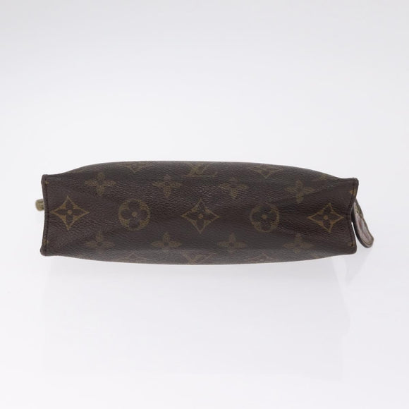 LOUIS VUITTON Monogram Poche Toilette 19 Pouch M47544 LV Auth 214707