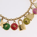 LOUIS VUITTON Monogram Porte Cles Chainne Pastilles Charm M66172 Auth 214709-10