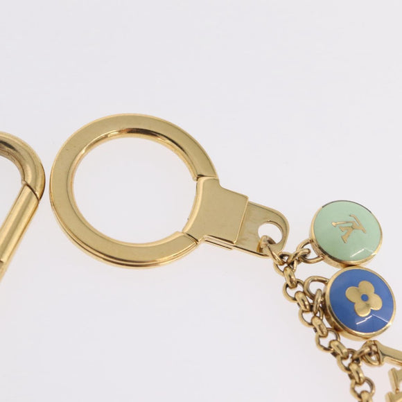 LOUIS VUITTON Monogram Porte Cles Chainne Pastilles Charm M66172 Auth 214709