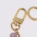 LOUIS VUITTON Monogram Porte Cles Chainne Pastilles Charm M66172 Auth 214709-13