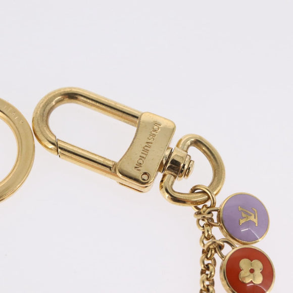 LOUIS VUITTON Monogram Porte Cles Chainne Pastilles Charm M66172 Auth 214709
