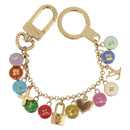 LOUIS VUITTON Monogram Porte Cles Chainne Pastilles Charm M66172 Auth 214709-8