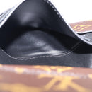 LOUIS VUITTON Monogram Macassar Porte Feuille Compact Wallet M60167 Auth 214724V-17