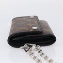 LOUIS VUITTON Monogram Macassar Porte Feuille Compact Wallet M60167 Auth 214724V-4