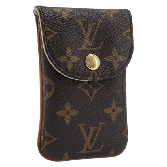 LOUIS VUITTON Monogram Etui Telephonne MM Cell Phone Case M66546 LV Auth 214752