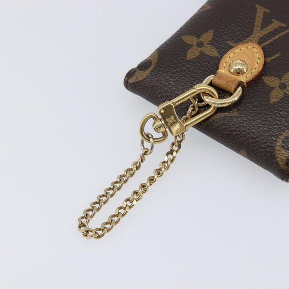 LOUIS VUITTON Monogram Etui Telephonne MM Cell Phone Case M66546 LV Auth 214752
