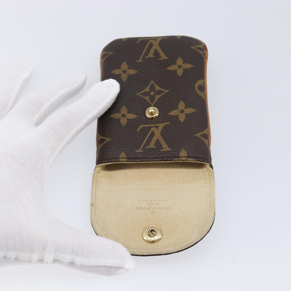 LOUIS VUITTON Monogram Etui Telephonne MM Cell Phone Case M66546 LV Auth 214752
