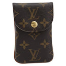 LOUIS VUITTON Monogram Etui Telephonne MM Cell Phone Case M66546 LV Auth 214752-2