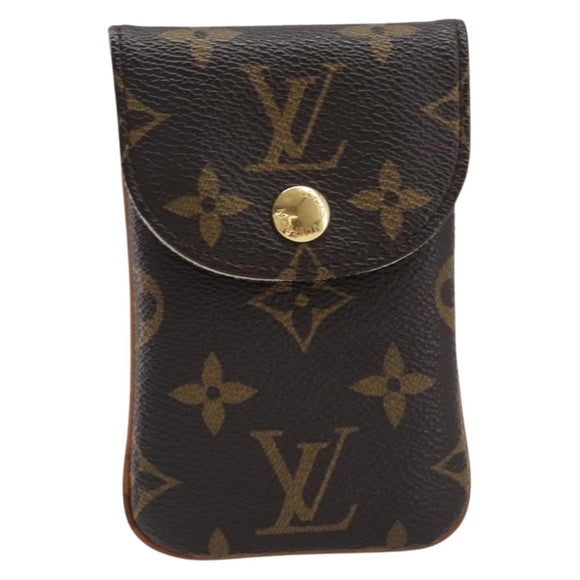 LOUIS VUITTON Monogram Etui Telephonne MM Cell Phone Case M66546 LV Auth 214752