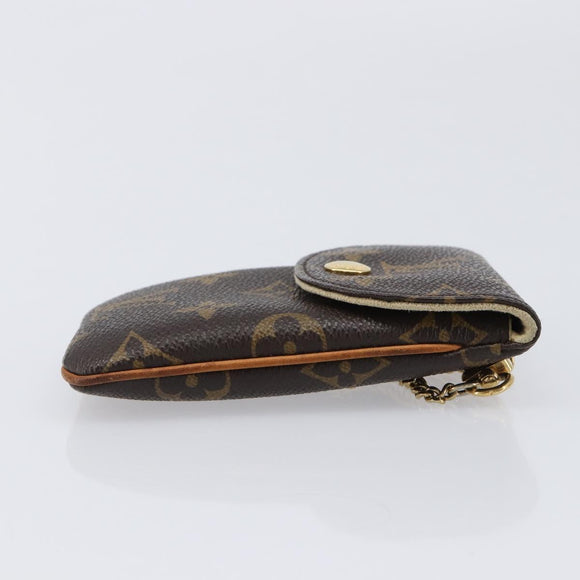 LOUIS VUITTON Monogram Etui Telephonne MM Cell Phone Case M66546 LV Auth 214752