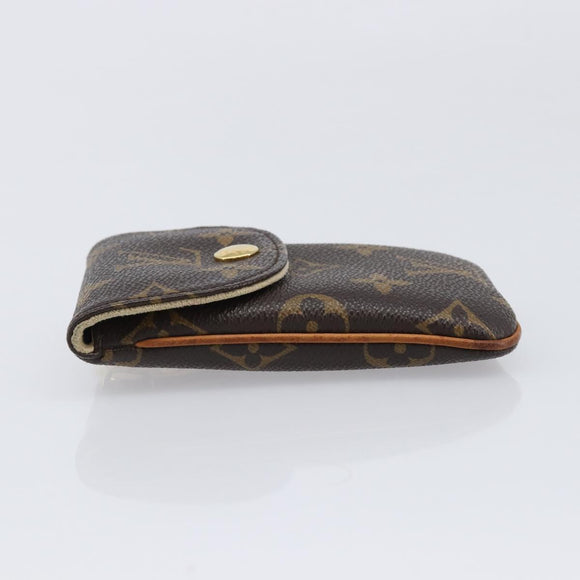 LOUIS VUITTON Monogram Etui Telephonne MM Cell Phone Case M66546 LV Auth 214752