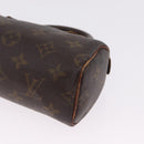 LOUIS VUITTON Monogram Mini Speedy Hand Bag M41534 LV Auth 214754-12