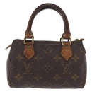 LOUIS VUITTON Monogram Mini Speedy Hand Bag M41534 LV Auth 214754-2