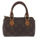 LOUIS VUITTON Monogram Mini Speedy Hand Bag M41534 LV Auth 214754-3