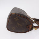 LOUIS VUITTON Monogram Mini Speedy Hand Bag M41534 LV Auth 214754-4