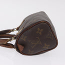 LOUIS VUITTON Monogram Mini Speedy Hand Bag M41534 LV Auth 214754-5