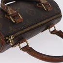 LOUIS VUITTON Monogram Mini Speedy Hand Bag M41534 LV Auth 214754-6