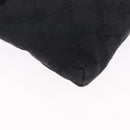 GUCCI GG Canvas Body Bag Black 28566 Auth 214755-12