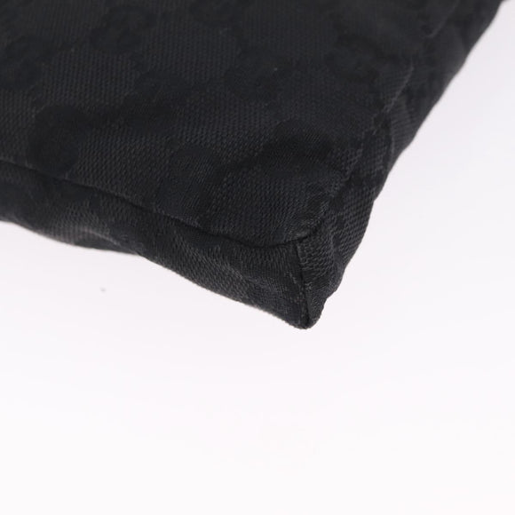 GUCCI GG Canvas Body Bag Black 28566 Auth 214755