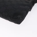 GUCCI GG Canvas Body Bag Black 28566 Auth 214755-15