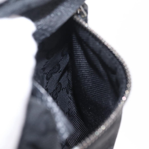 GUCCI GG Canvas Body Bag Black 28566 Auth 214755
