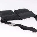 GUCCI GG Canvas Body Bag Black 28566 Auth 214755-6