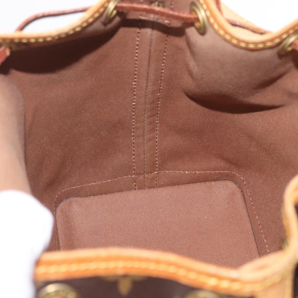LOUIS VUITTON Monogram Noe BB Shoulder Bag M40817 LV Auth 214761V