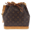 LOUIS VUITTON Monogram Noe BB Shoulder Bag M40817 LV Auth 214761V-2
